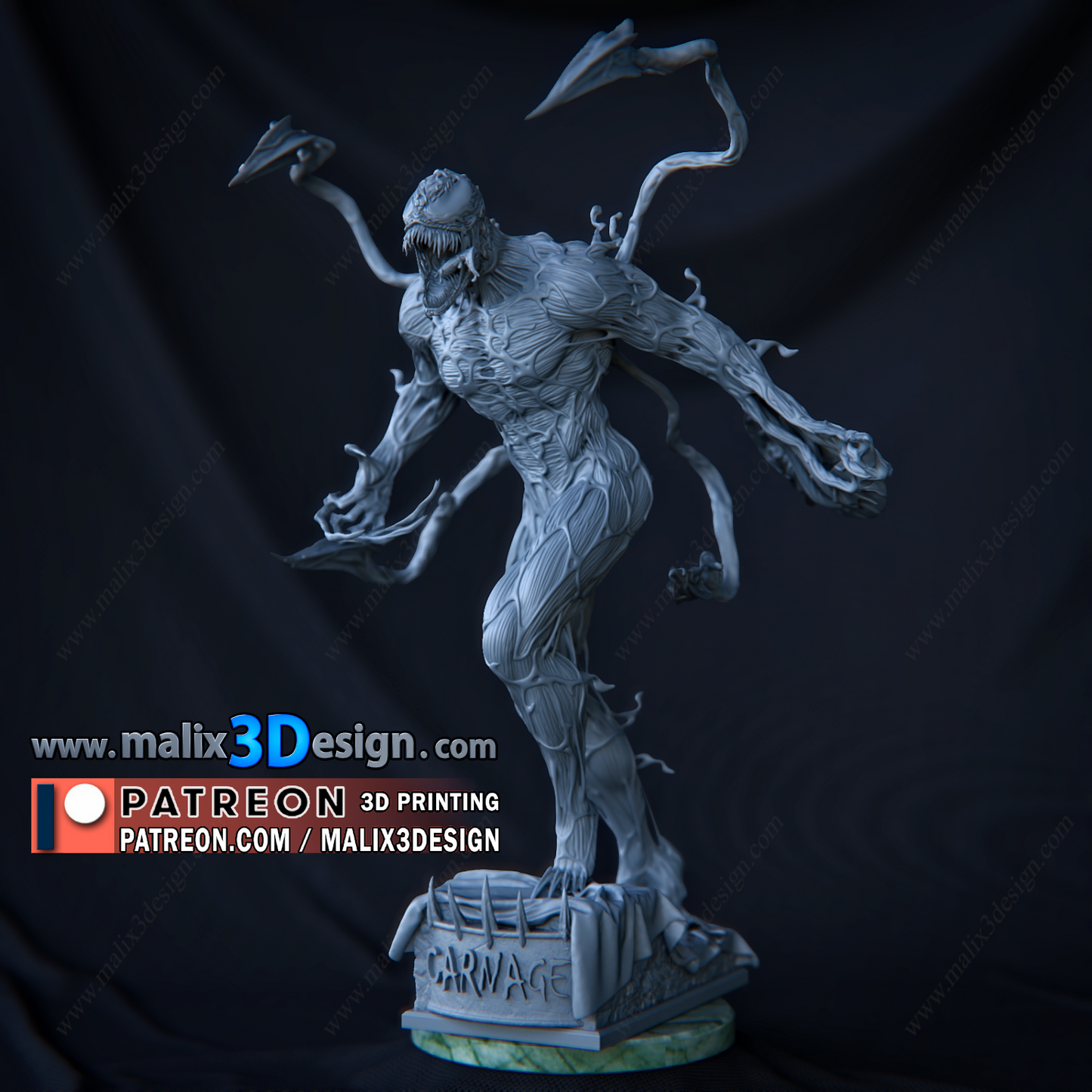 Carnage Statue