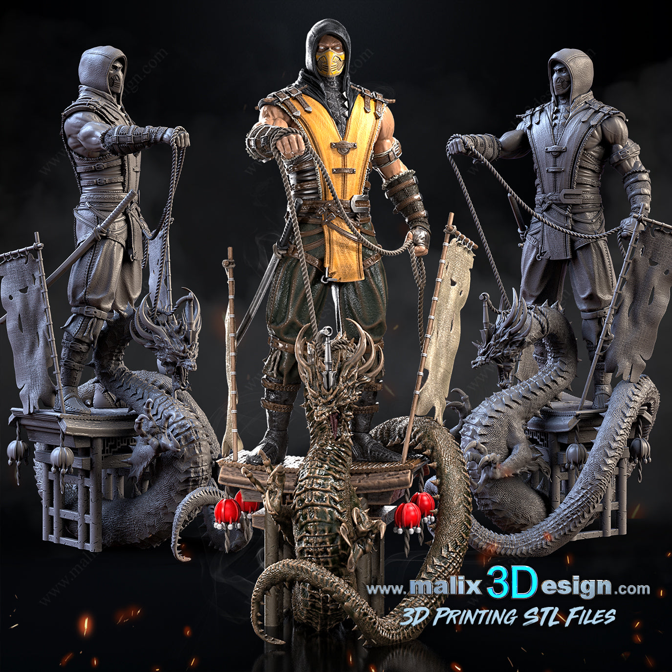 Scorpion Statue