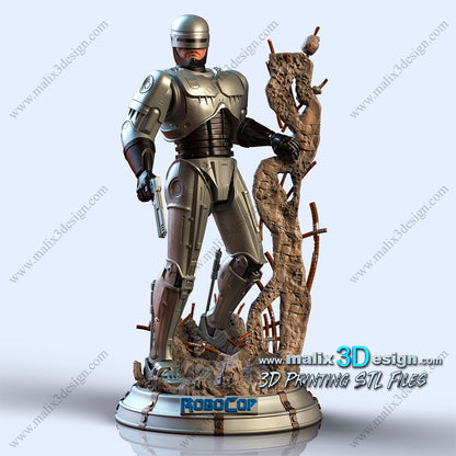 Robocop Statue