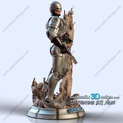 Robocop Statue