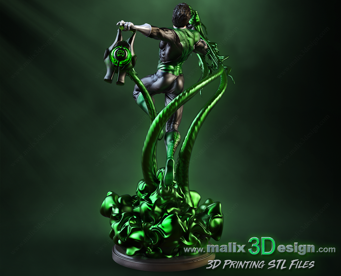 Green Lantern Statue