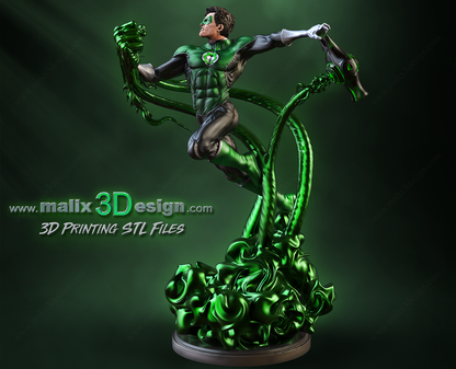 Green Lantern Statue