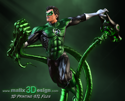 Green Lantern Statue