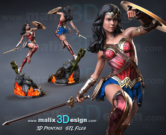 Wonder Woman Statue