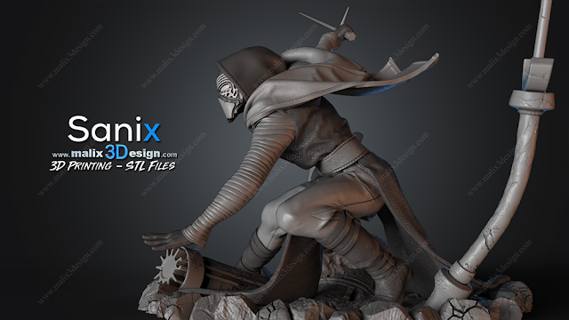 Kylo Ren Statue