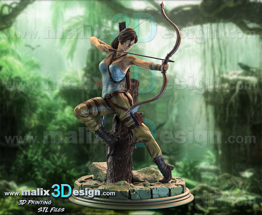 Lara Croft Statue