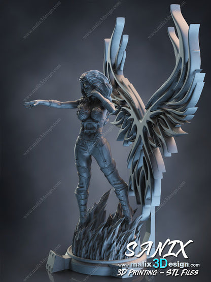 Phoenix Statue