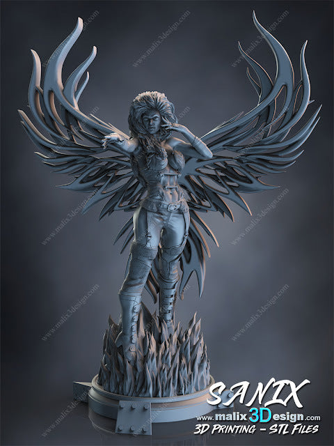 Phoenix Statue