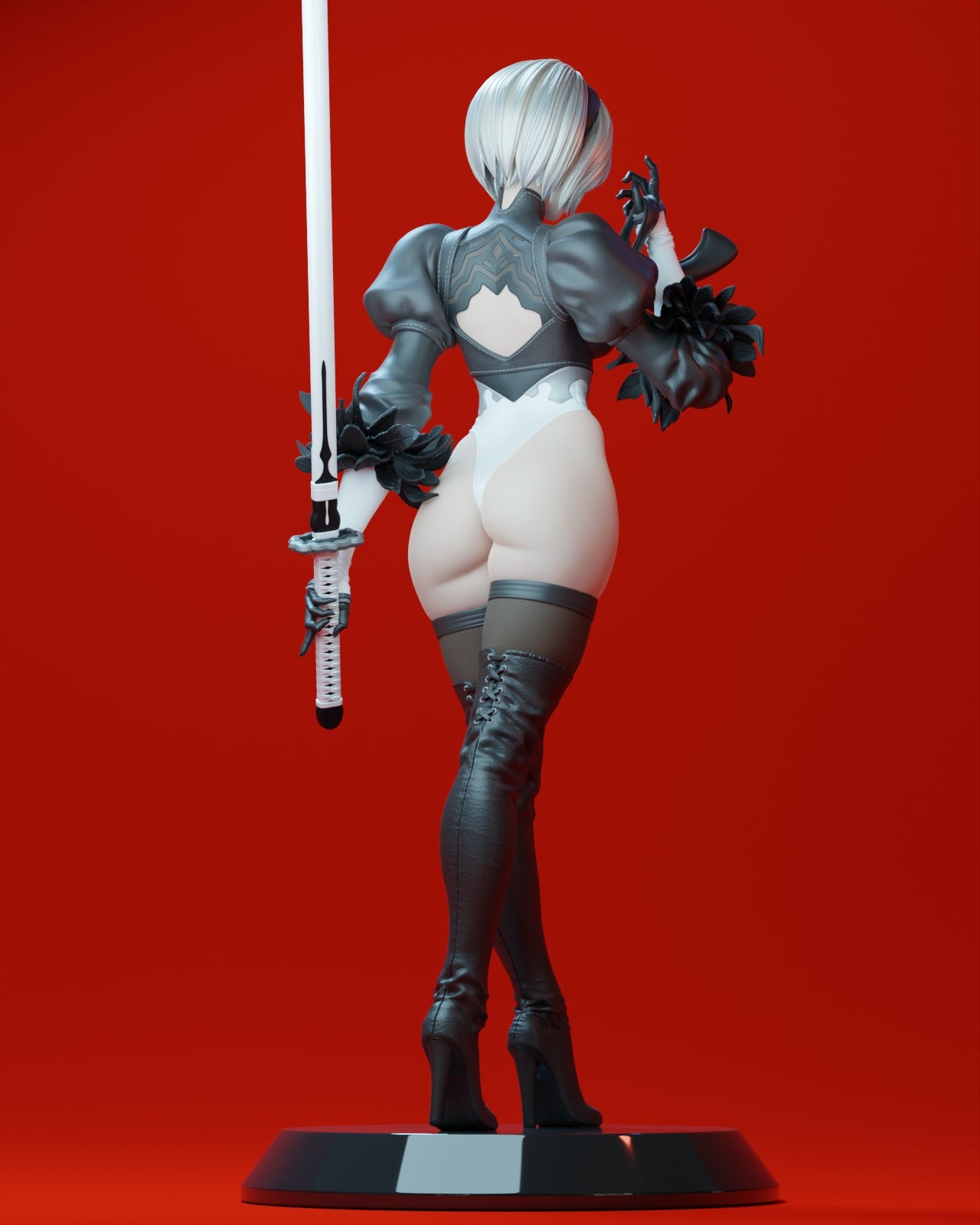 B2 (YoRHa) Statue