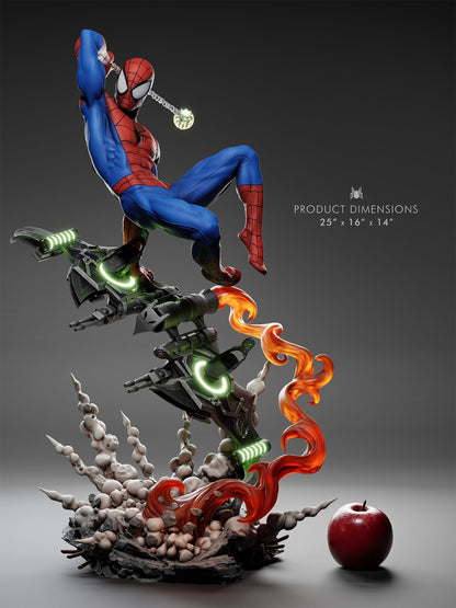 Spiderman Statue