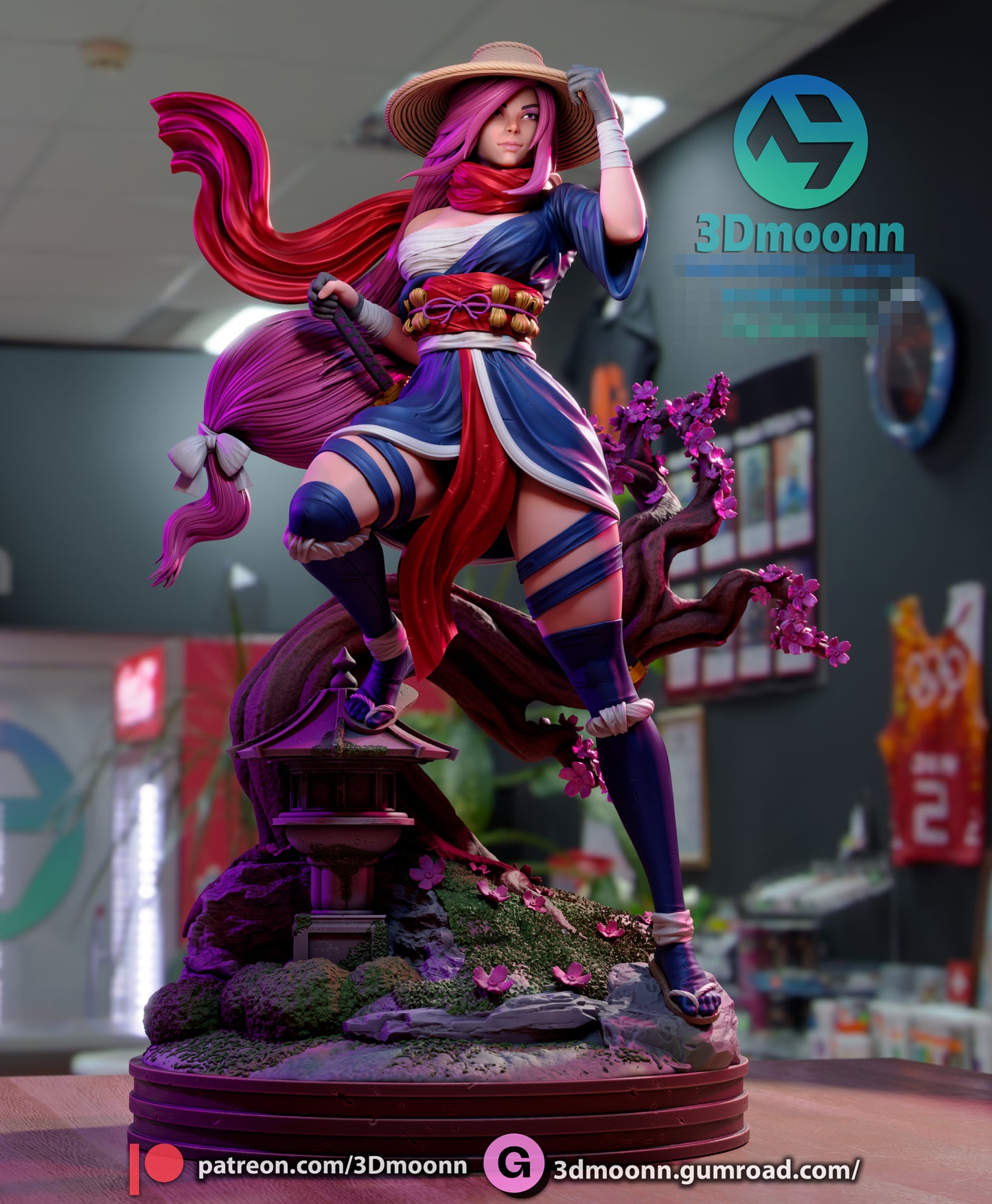 Psylocke Statue