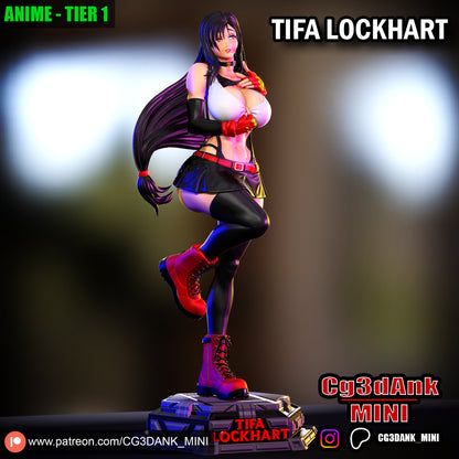 Tifa Lockhart Statue