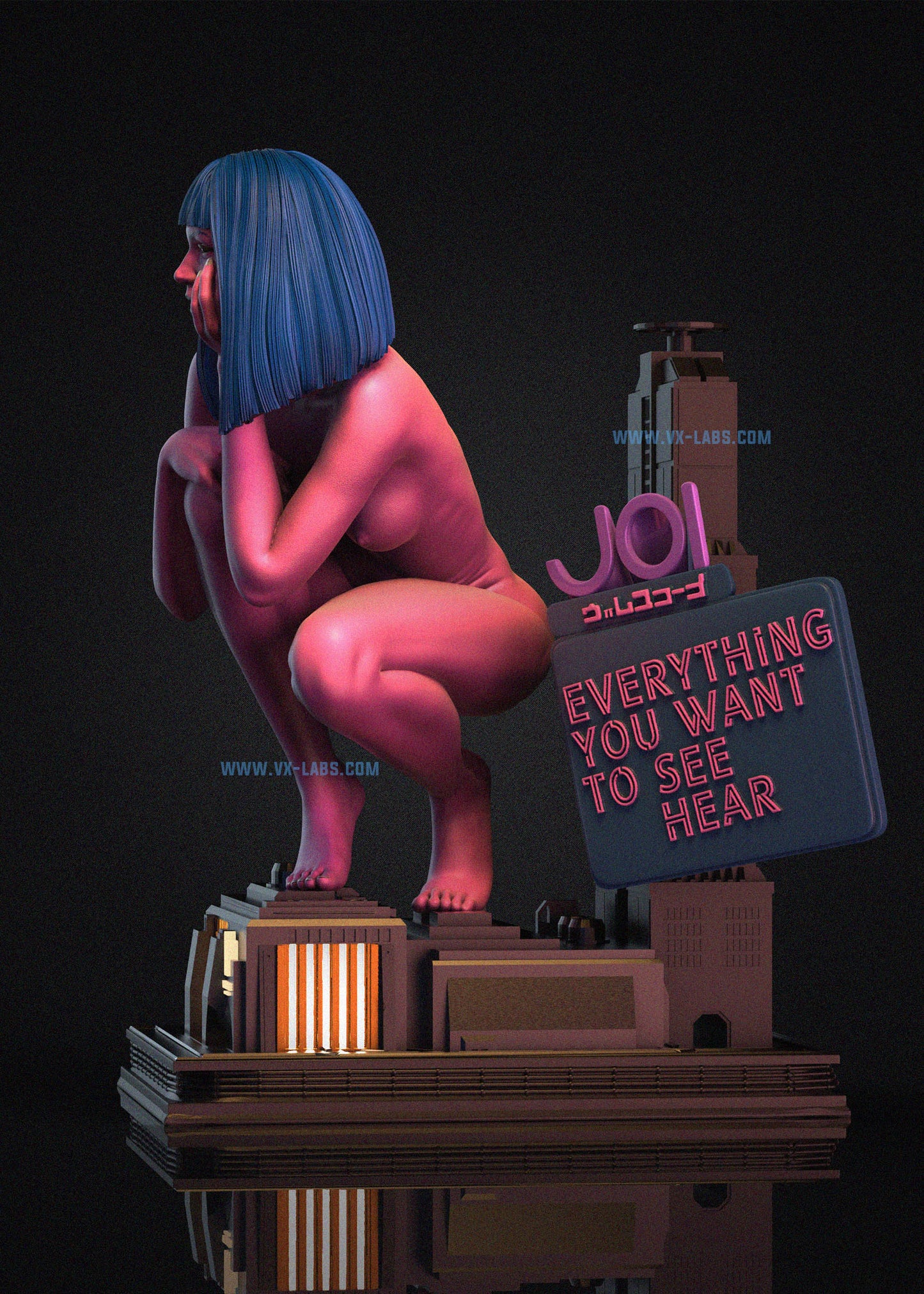 Joi - Blade Runner 2049 Statue