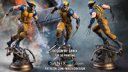Wolverine Statue