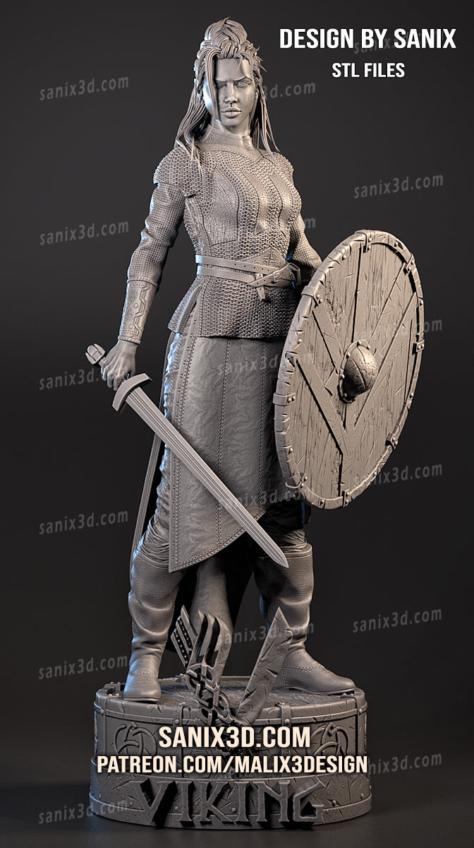 Lagherta (Vikings) Statue