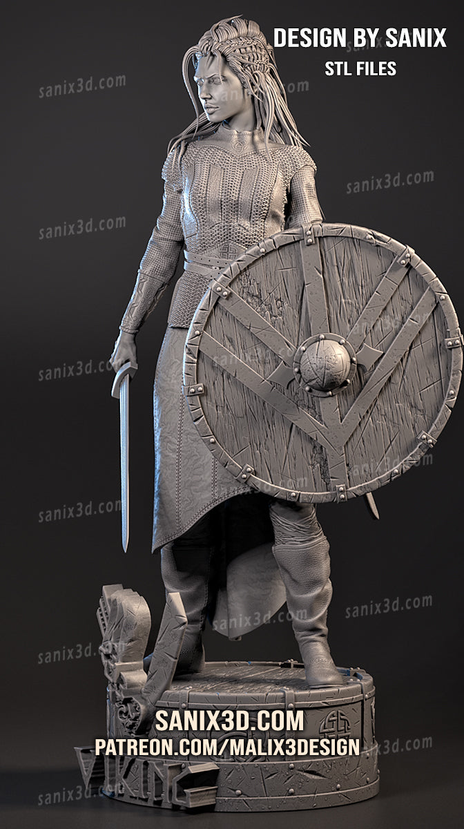 Lagherta (Vikings) Statue