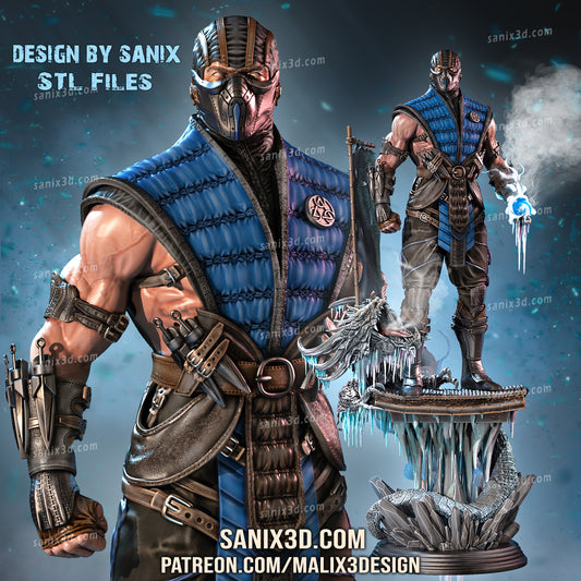 Sub Zero Statue