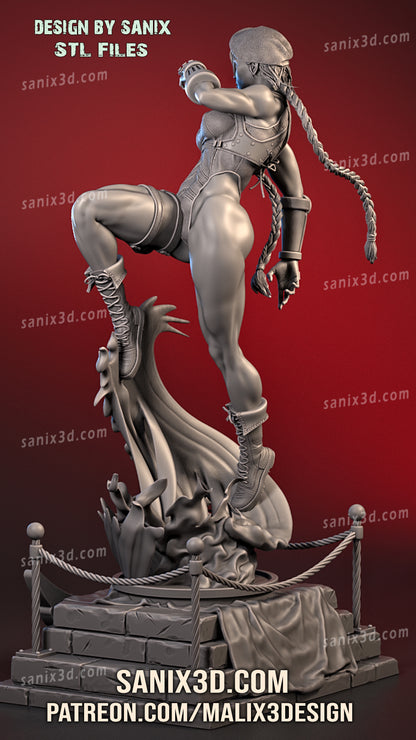 Cammy (Street Fighter) Statue