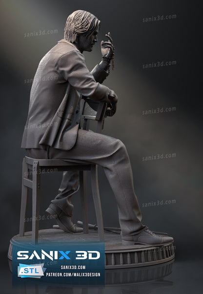 John Wick Statue