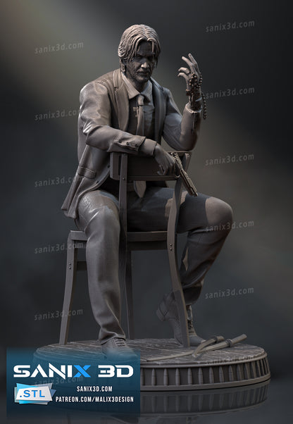 John Wick Statue