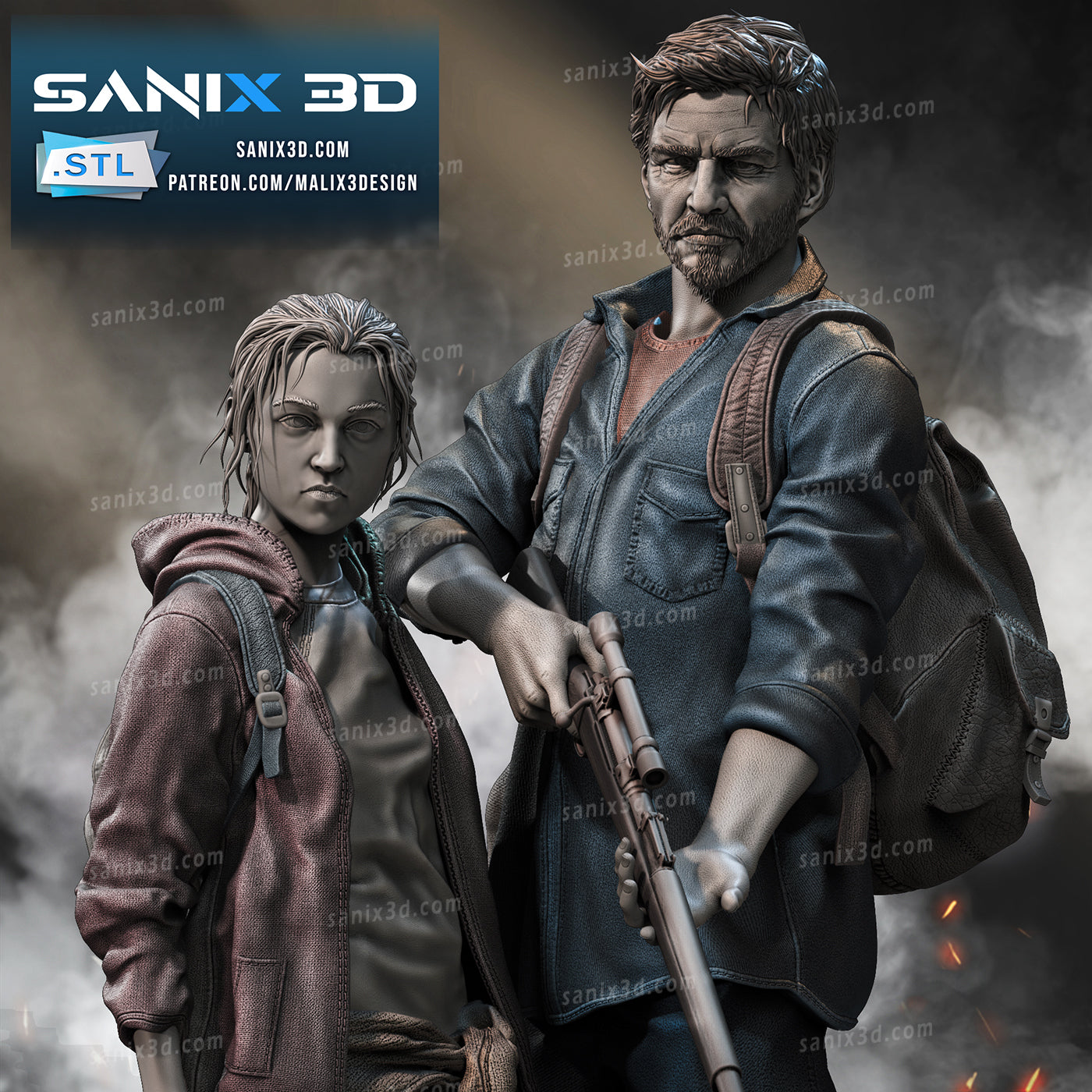 The Last Of Us Statue