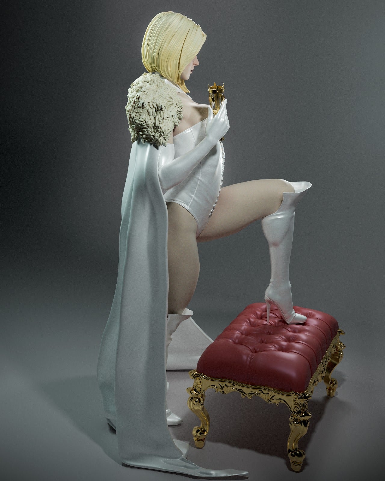 Emma Frost Statue