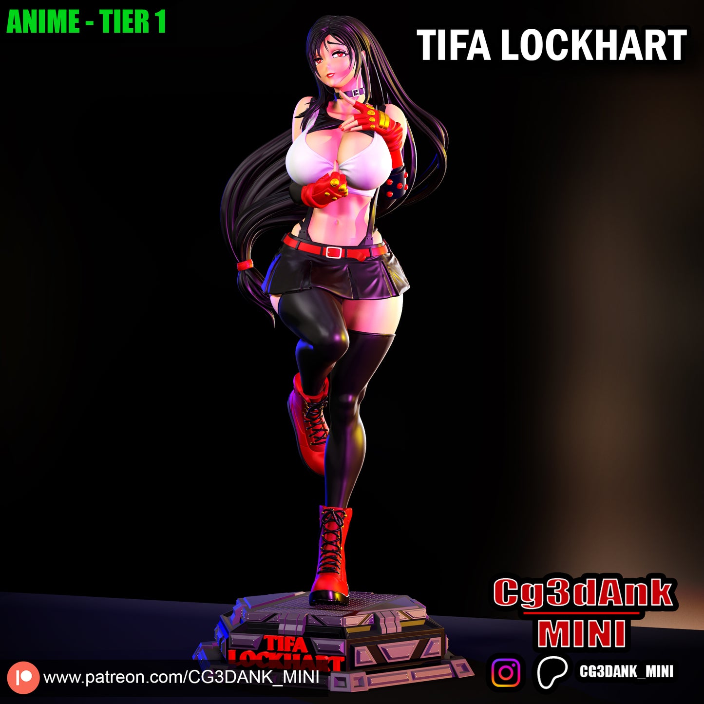 Tifa Lockhart Statue