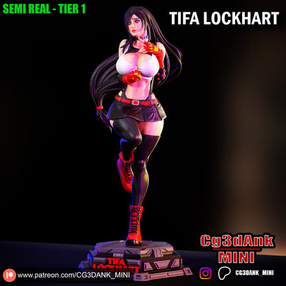 Tifa Lockhart Statue