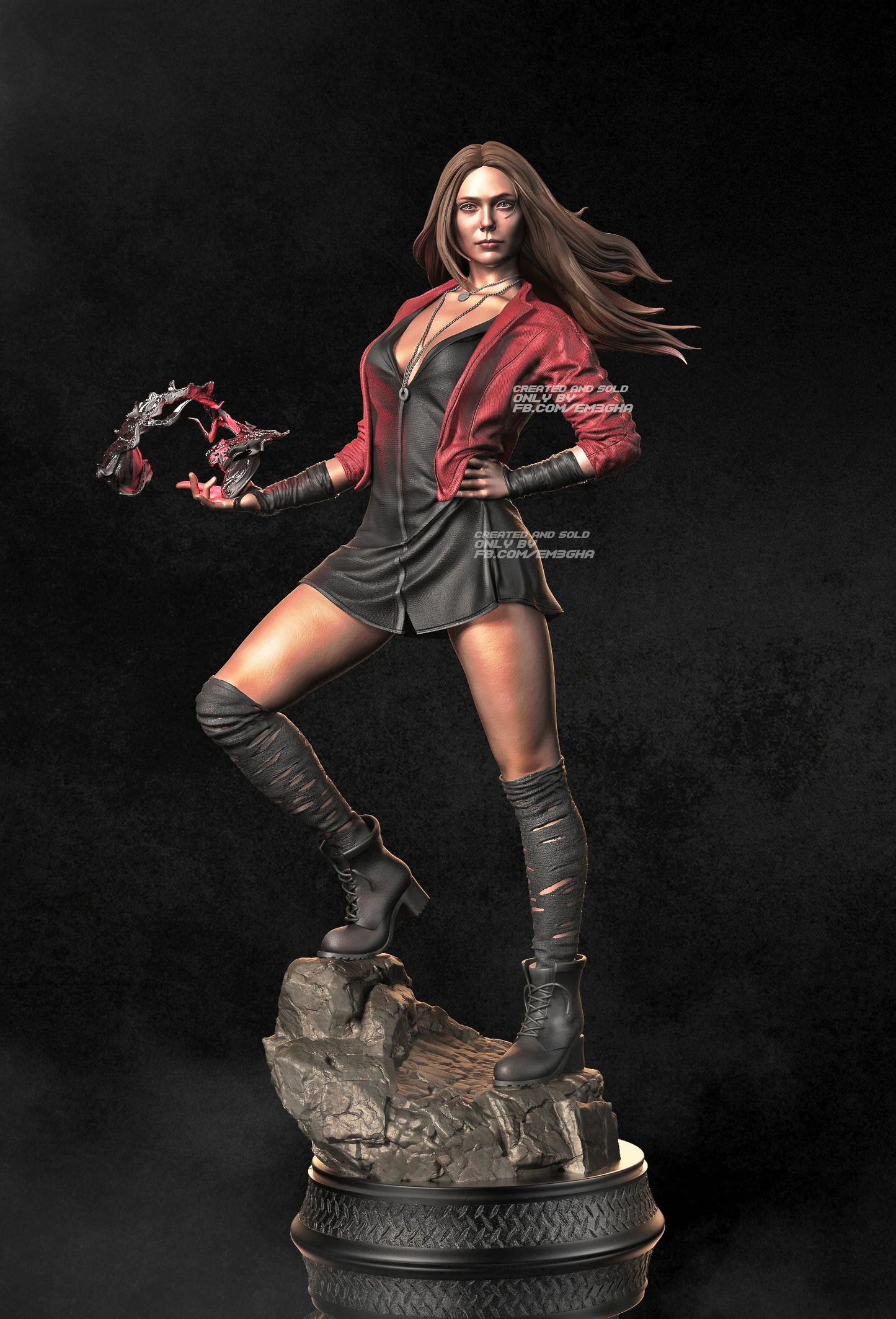 Scarlet Witch (Wanda Maximoff) Statue