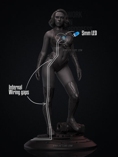 Iron Widow Statue