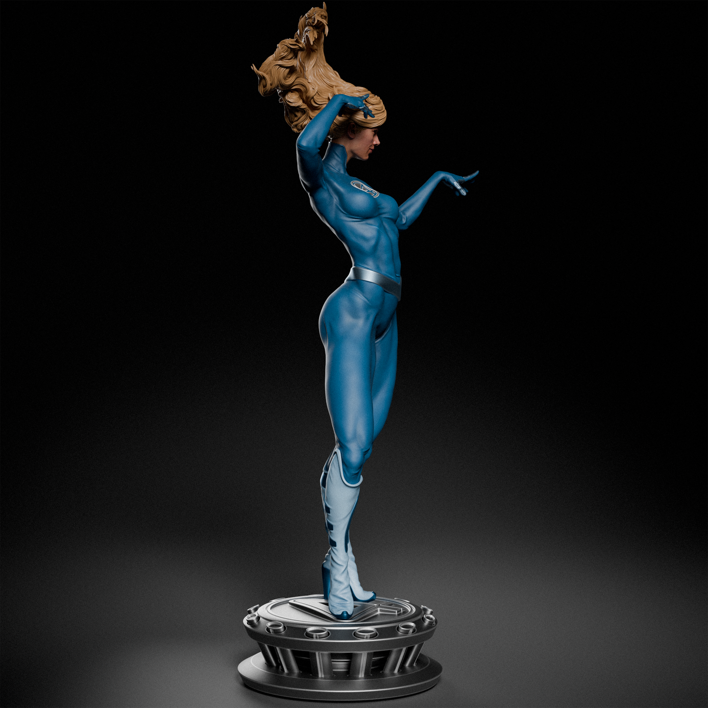 Invisible Woman Statue