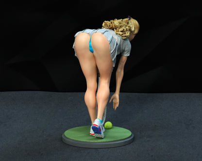 Tennis Girl Statue