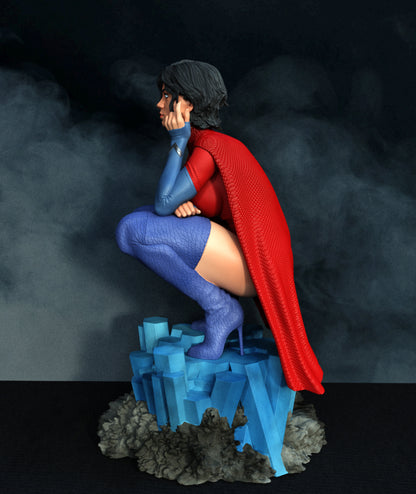 Super Girl Statue