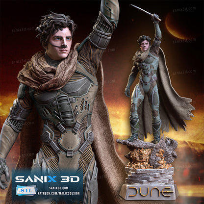 Dune (Paul Atreides) Statue