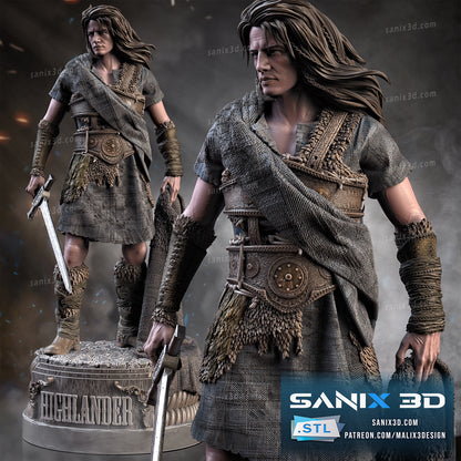 Highlander Statue