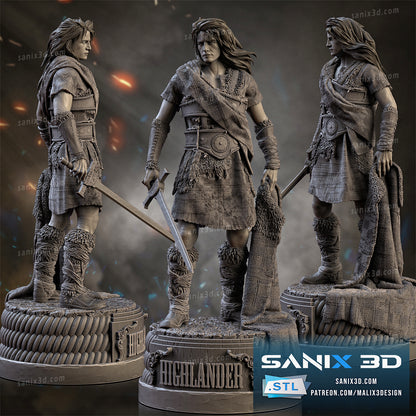 Highlander Statue