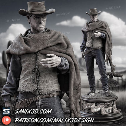 Clint Eastwood - The Good, The Bad And The Ugly Statue