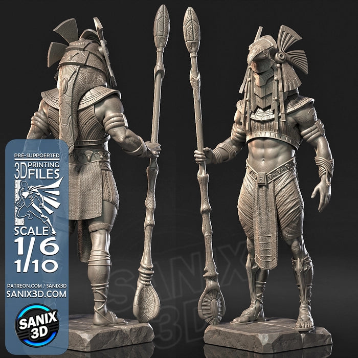 Horus Guards Statue