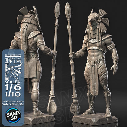 Horus Guards Statue