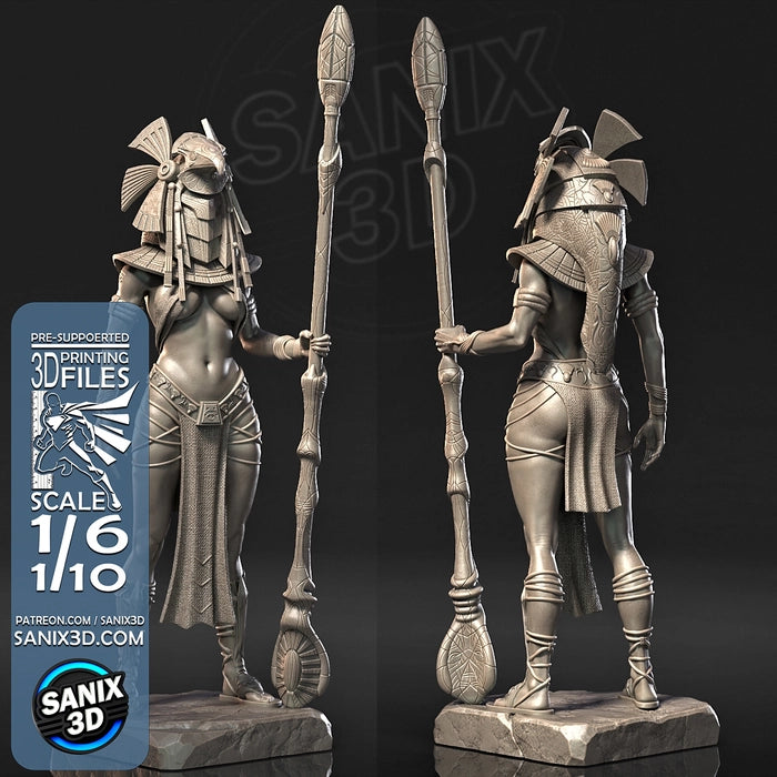 Horus Guards Statue