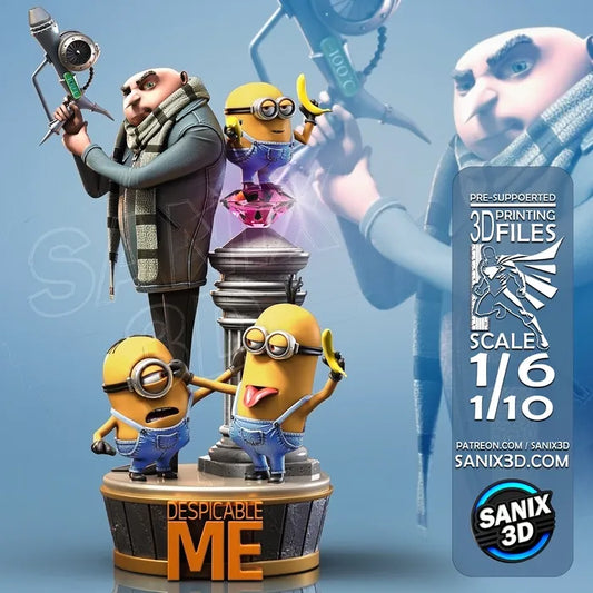 Despicable Me Statue