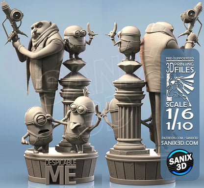 Despicable Me Statue