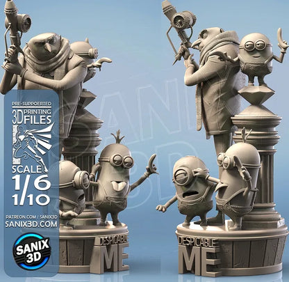 Despicable Me Statue