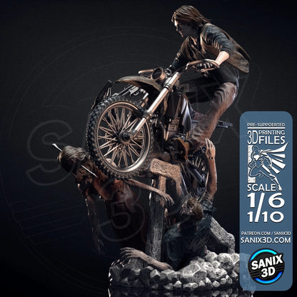 Daryl Dixon WD Statue