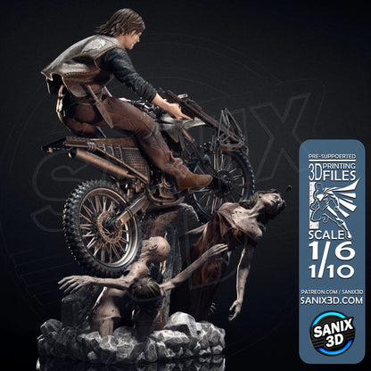 Daryl Dixon WD Statue