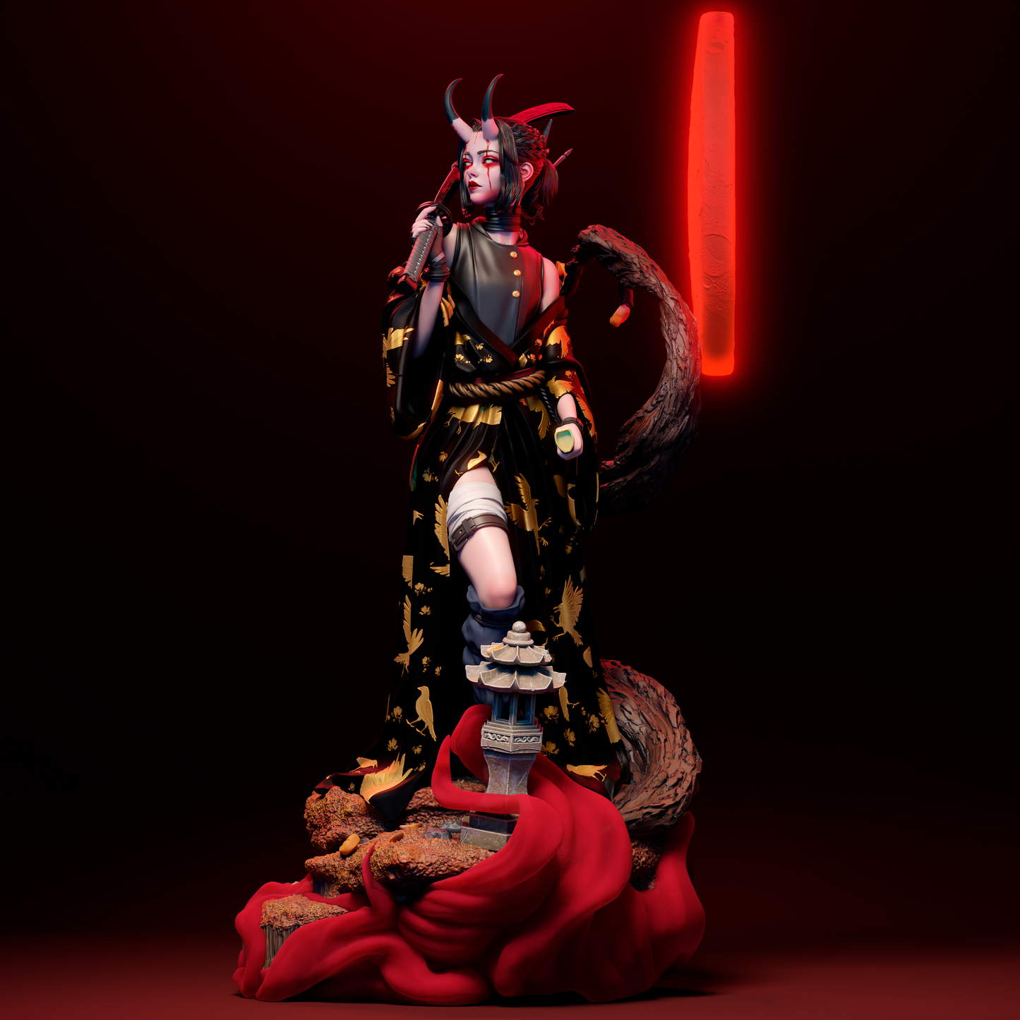 Oni Statue