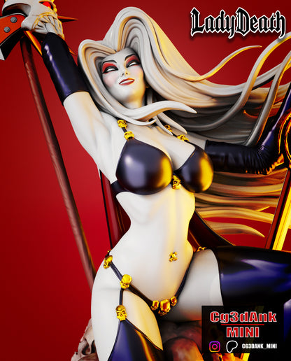 Lady Death Statue