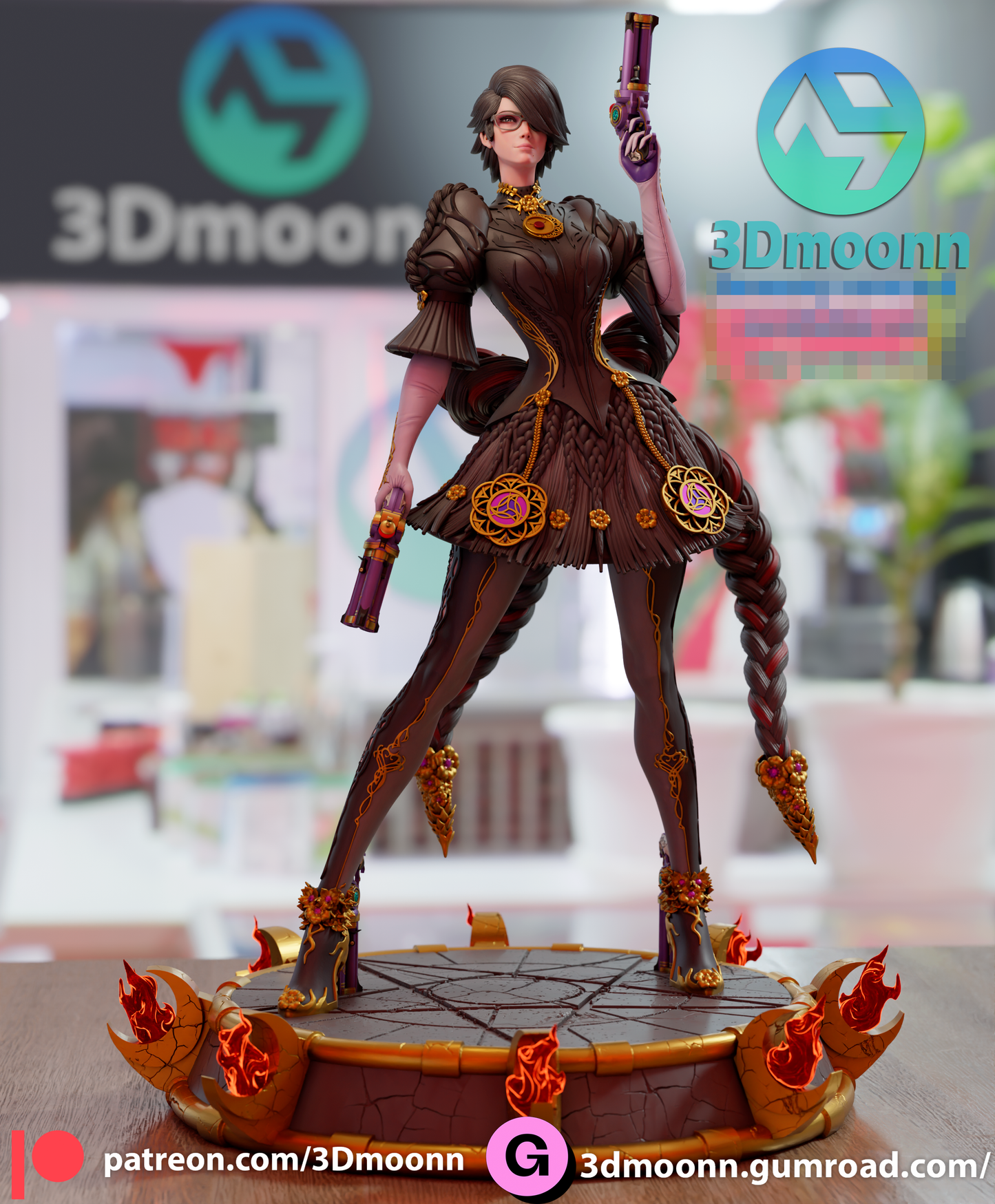 Bayonetta Statue