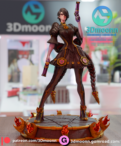 Bayonetta Statue