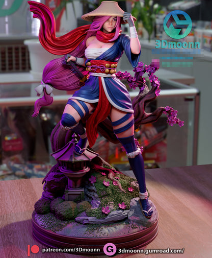 Psylocke Statue